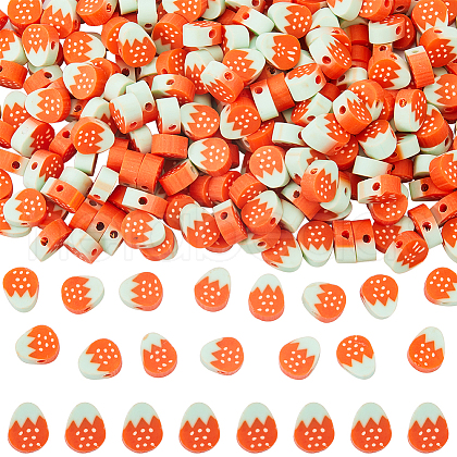 SUNNYCLUE 300Pcs Handmade Polymer Clay Beads CLAY-SC0001-93-1