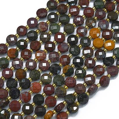 Natural Ocean Jasper Beads Strands G-K389-B46-01-1
