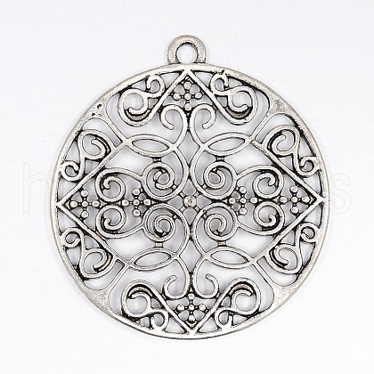 Alloy Pendants PALLOY-ZN33091-AS-FF-1