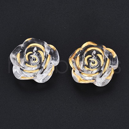 Transparent Acrylic Pendants TACR-N014-010-1