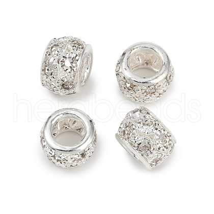 Beass Rhinestone European Beads KK-U071-01S-1