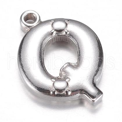 201 Stainless Steel Charms STAS-G074-01Q-1