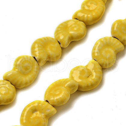 Ocean Series Handmade Porcelain Beads PORC-R002-03-04-1