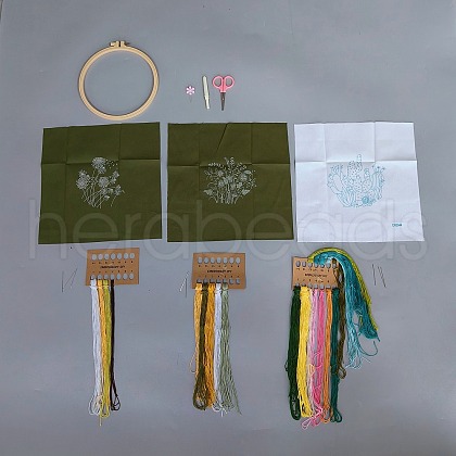 DIY Embroidery Kits DIY-WH20001-09A-1