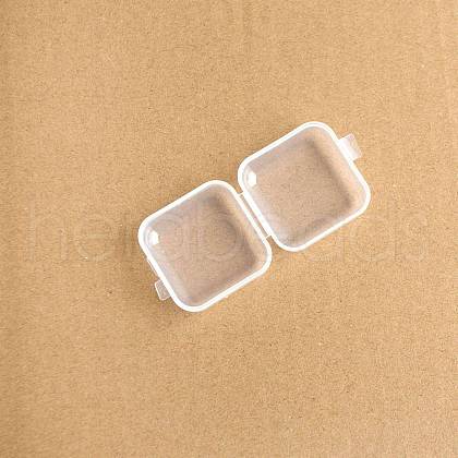 Mini Plastic Jewelry Earring Storage Boxes PW-WG8AF79-01-1