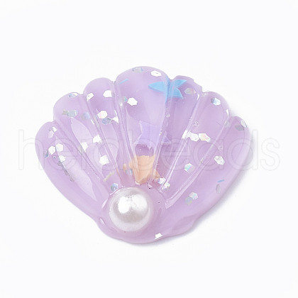 Resin Cabochons CRES-T007-15B-1