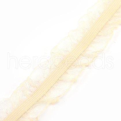 Chinlon Elastic Lace Trim EW-WH0013-18A-1
