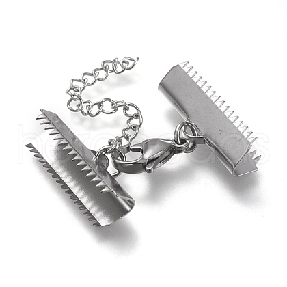 Tarnish Resistant 304 Stainless Steel Curb Chain Extender STAS-K195-21P-04-1