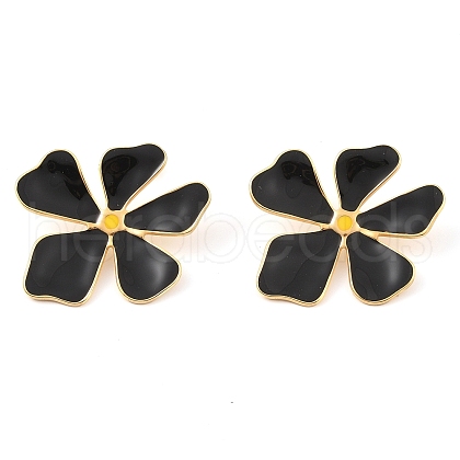 304 Stainless Steel Stud Earrings for Women EJEW-Z065-06G-03-1