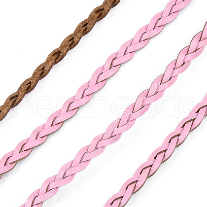 Braided PU Leather Cords LC-S018-10J-1