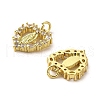 Rack Plating Real 18K Gold Plated Brass Pendants KK-B077-08G-2