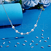  40pcs Sterling Silver Tube Beads STER-PH0002-63-5