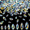 AHADERMAKER 168Pcs 7 Styles Electroplate Glass Beads Strands GLAA-GA0002-06-7