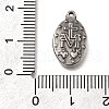 304 Stainless Steel Pendants STAS-L284-51AS-3