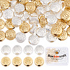 Beebeecraft 100Pcs 2 Colors Alloy Beads FIND-BBC0003-60-1