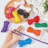 Gorgecraft 50M 10 Colors Wave Bending Fringe Trim OCOR-GF0003-48A-3
