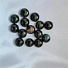 Natural Black Agate Cabochons PW-WG66059-49-1