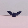 Bat Sew on Fluffy Ornament Accessories PW-WG20567-01-1
