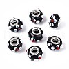 Handmade Lampwork European Beads LAMP-Q029-03K-1