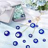 Olycraft 25Pcs 5 Style Transparent Glass Pendants LAMP-OC0001-60-6
