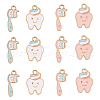 80Pcs 4 Styles Alloy Charms PALLOY-CJ0001-161-1