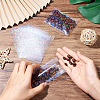 50Pcs Double Face Laser Rectangle PE Cellophane Bags ABAG-TAC0013-14C-6