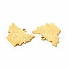 Ion Plating(IP) 304 Stainless Steel Pendants STAS-F290-19G-2