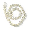 Electroplate Glass Beads Strands EGLA-L045-H-HR01-2