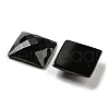 Natural Black Onyx Cabochons G-P513-04B-01-2