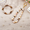 SOFPLATE 30Pcs Natural White Jade European Beads G-SP0001-01A-03-4