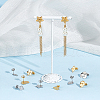 Unicraftale 40Pcs 10 Styles 304 Stainless Steel Stud Earring Findings STAS-UN0059-82-2