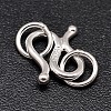 Sterling Silver S-Hook Clasps STER-F014-01D-1