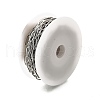 Tarnish Resistant 304 Stainless Steel Paperclip Chains STAS-F260-04P-1