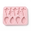 DIY Star Magic Stick & Teardrop Crayon Food Grade Silicone Molds DIY-B057-05-2