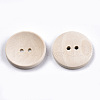Natural Wood Buttons WOOD-N006-88B-01-2