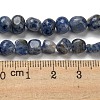 Natural Blue Spot Jasper Bead Strands G-F465-53-5