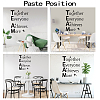 PVC Wall Stickers DIY-WH0228-015-3