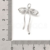 Brass Micro Pave Cubic Zirconia Pendants KK-V008-13P-01-3