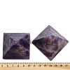 Natural Amethyst Orgonite Pyramid Display Decorations G-C186-09B-3