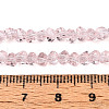 Transparent Glass Beads Strands GLAA-N018-4mm-08-4