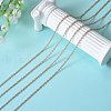 DIY 304 Stainless Steel Cable Chains Necklace Making Kits DIY-SZ0001-80RG-5
