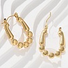 304 Stainless Steel Hoop Earrings for Women EJEW-L296-036G-3
