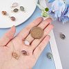  Natural Gemstone Pendants G-NB0002-12G-3