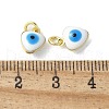 Brass Enamel Charms KK-S518-03H-G-3