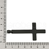 201 Stainless Steel Pendants STAS-Q341-01B-EB-3