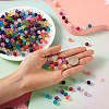 Craftdady 500Pcs 20 Colors Transparent Glass Beads Strands GLAA-CD0001-14B-7