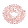 Electroplate Glass Beads Strands X-EGLA-A044-T8mm-A22-3