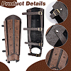 Imitation Leather Boot Cover AJEW-WH20010-17-6