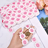 Polyester Flower Lace Ribbon OCOR-WH20001-03B-3