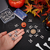 SUNNYCLUE 30Pcs Alloy Rhinestone Slide Charms FIND-SC0010-35-3